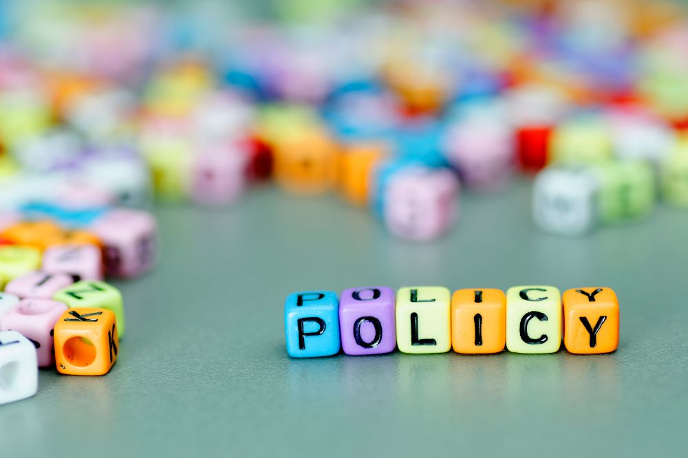 Wooden Blocks with the text Faqs